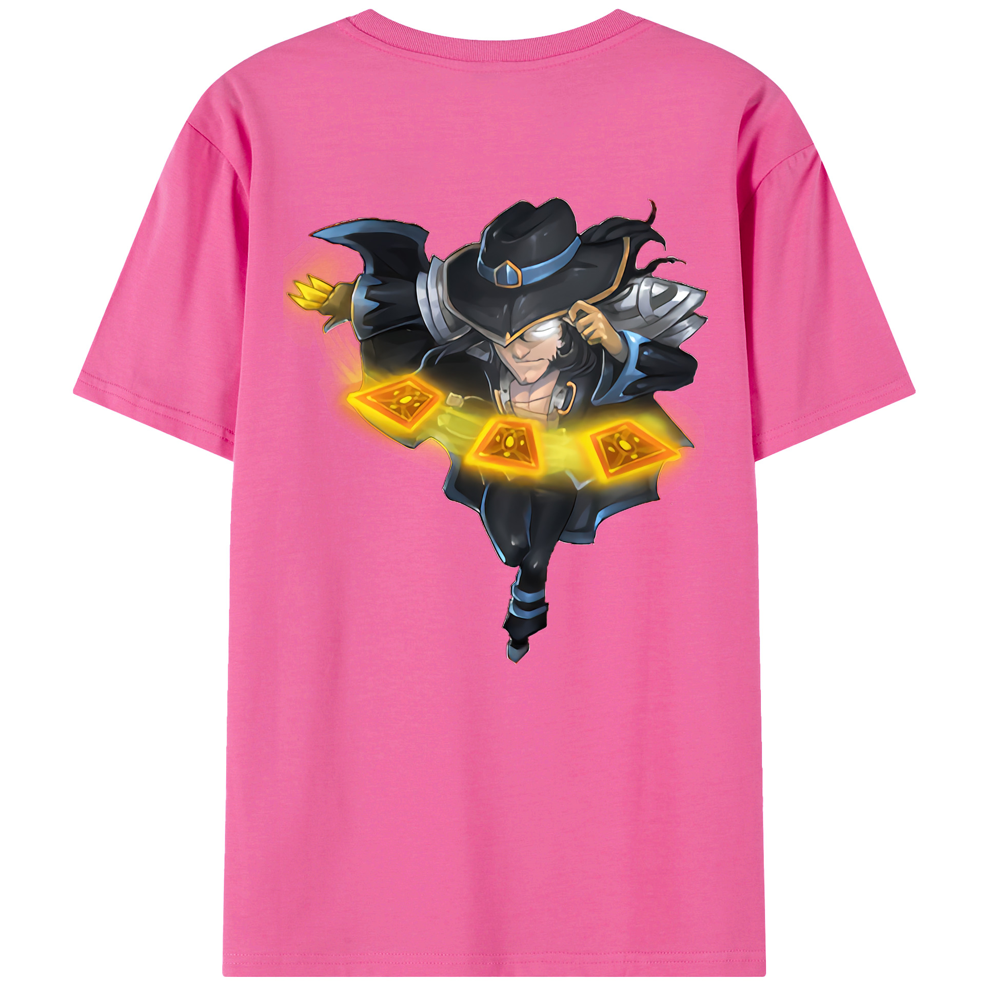 リーグ・オブ・レジェンド League of Legends LOL レディース半袖Tシャツ(バックプリント)